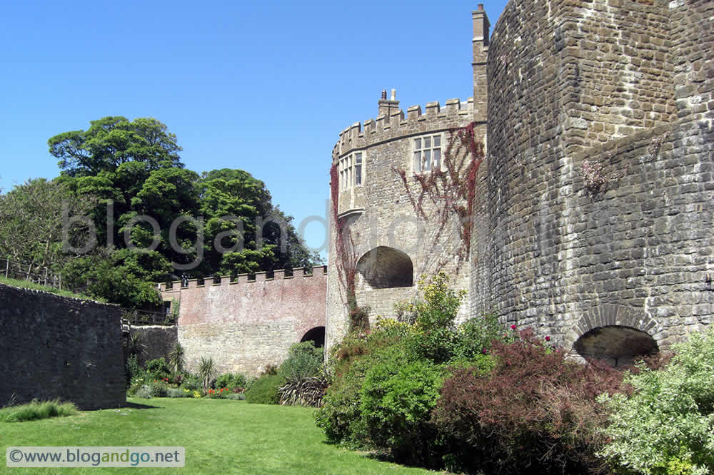 Walmer Castle - in the moat